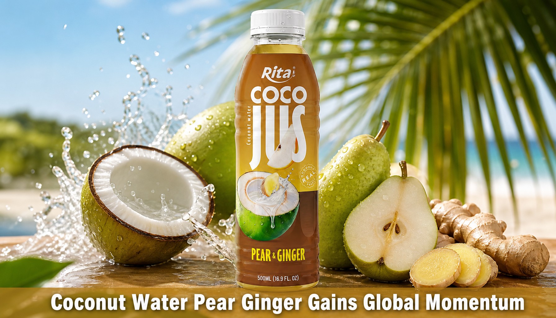 Coconut Water with Pear and Ginger Gains Global Momentum
