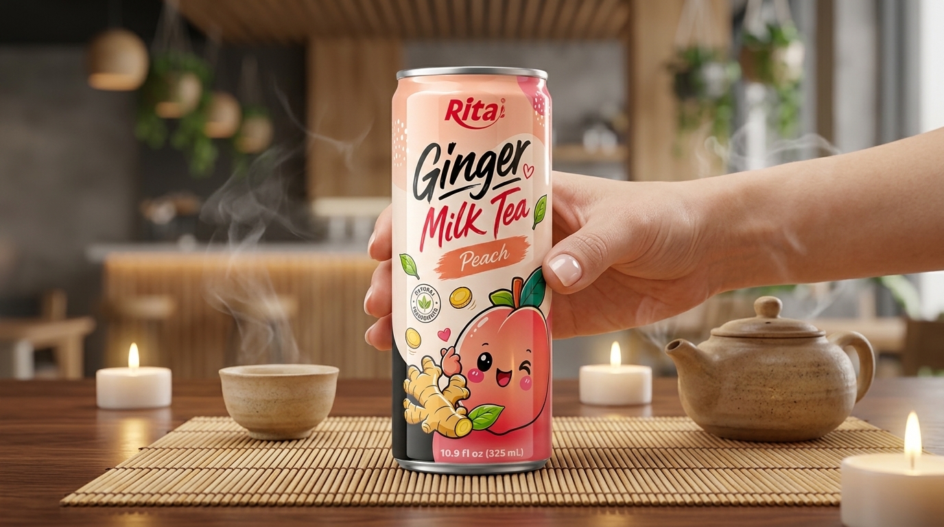 Ginger Milk Tea With Peach: A Rising Star in Global Beverage Trade - Image 1