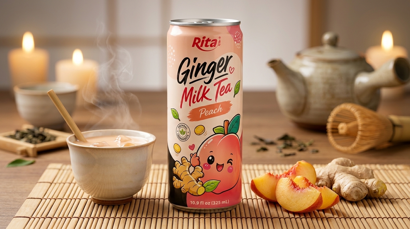 Ginger Milk Tea With Peach: A Rising Star in Global Beverage Trade - Image 3