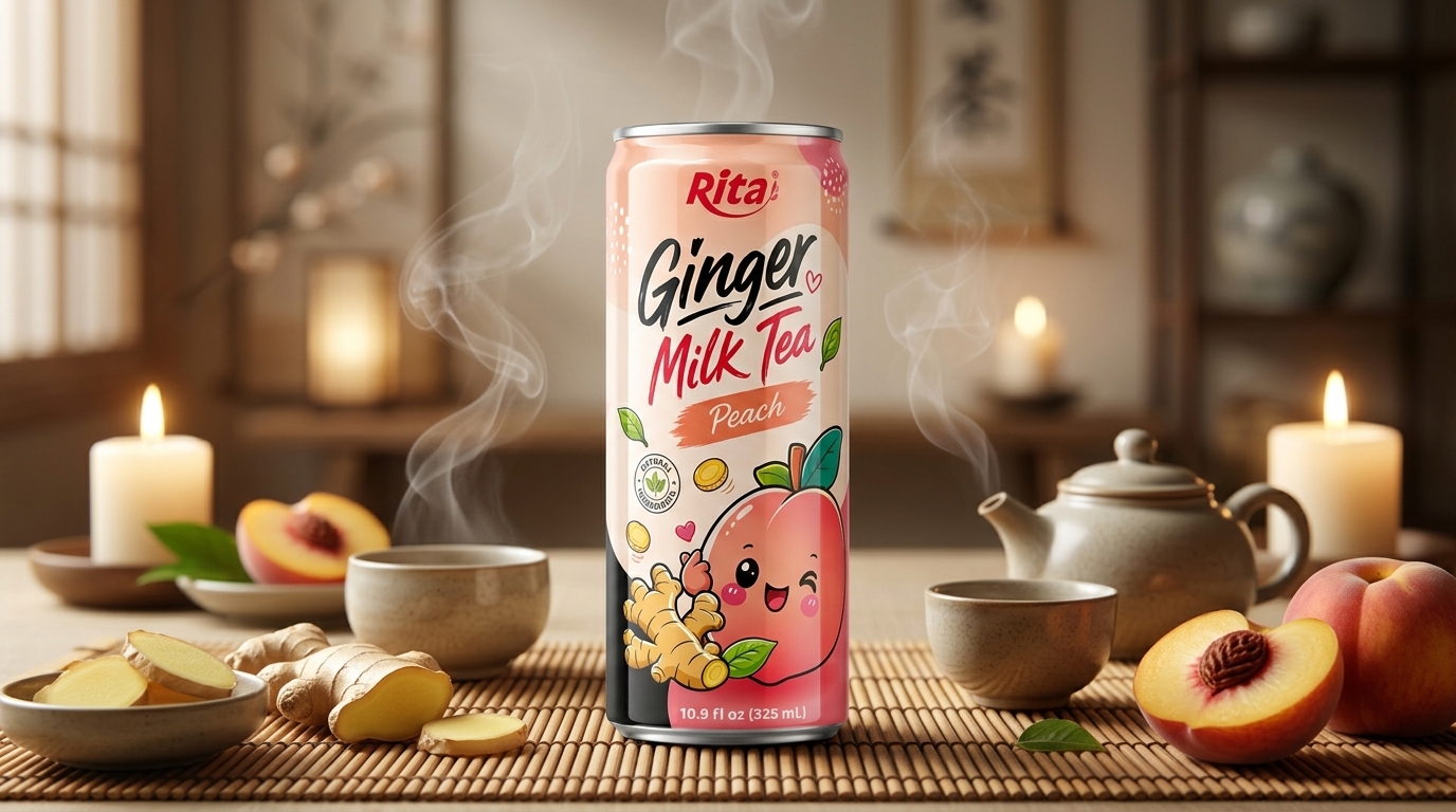 Ginger Milk Tea With Peach: A Rising Star in Global Beverage Trade - Image 2