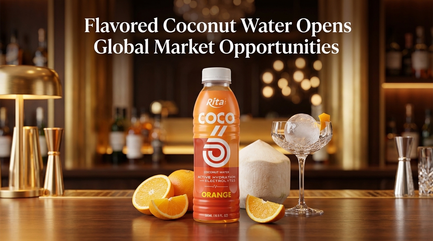 Global Demand for Flavored Coconut Water Creates Market Opportunities
