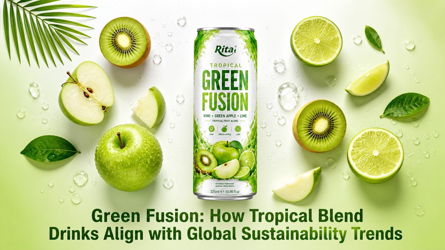 Green Fusion: How Tropical Blend Drinks Align with Global Sustainability Trends
