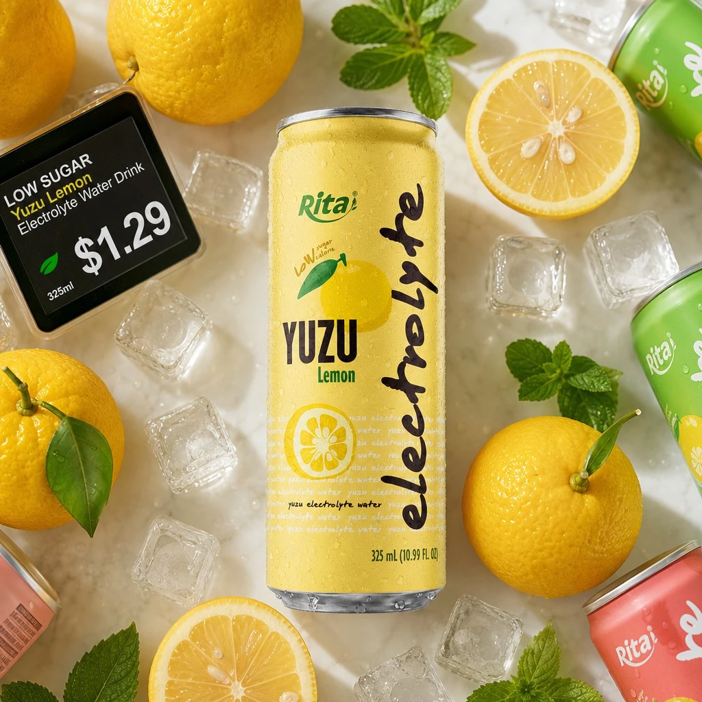 Low-Sugar Electrolyte Water Trends: How Yuzu Lemon Captures Global Consumers - Image 1
