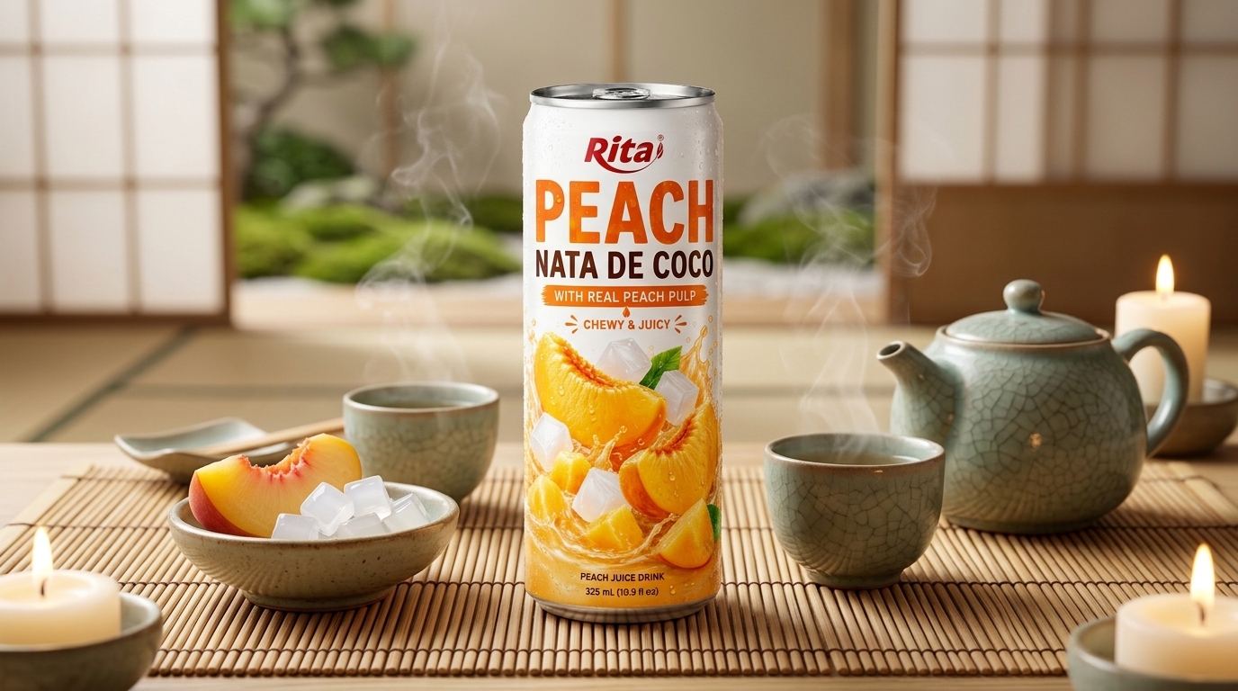 Peach Nata de Coco and the Rise of Textured Fruit Drinks - Image 1