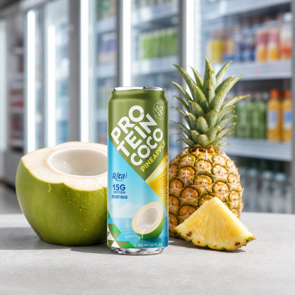 Pineapple Protein Coconut Water Rides the High-Protein Drink Wave - Image 1