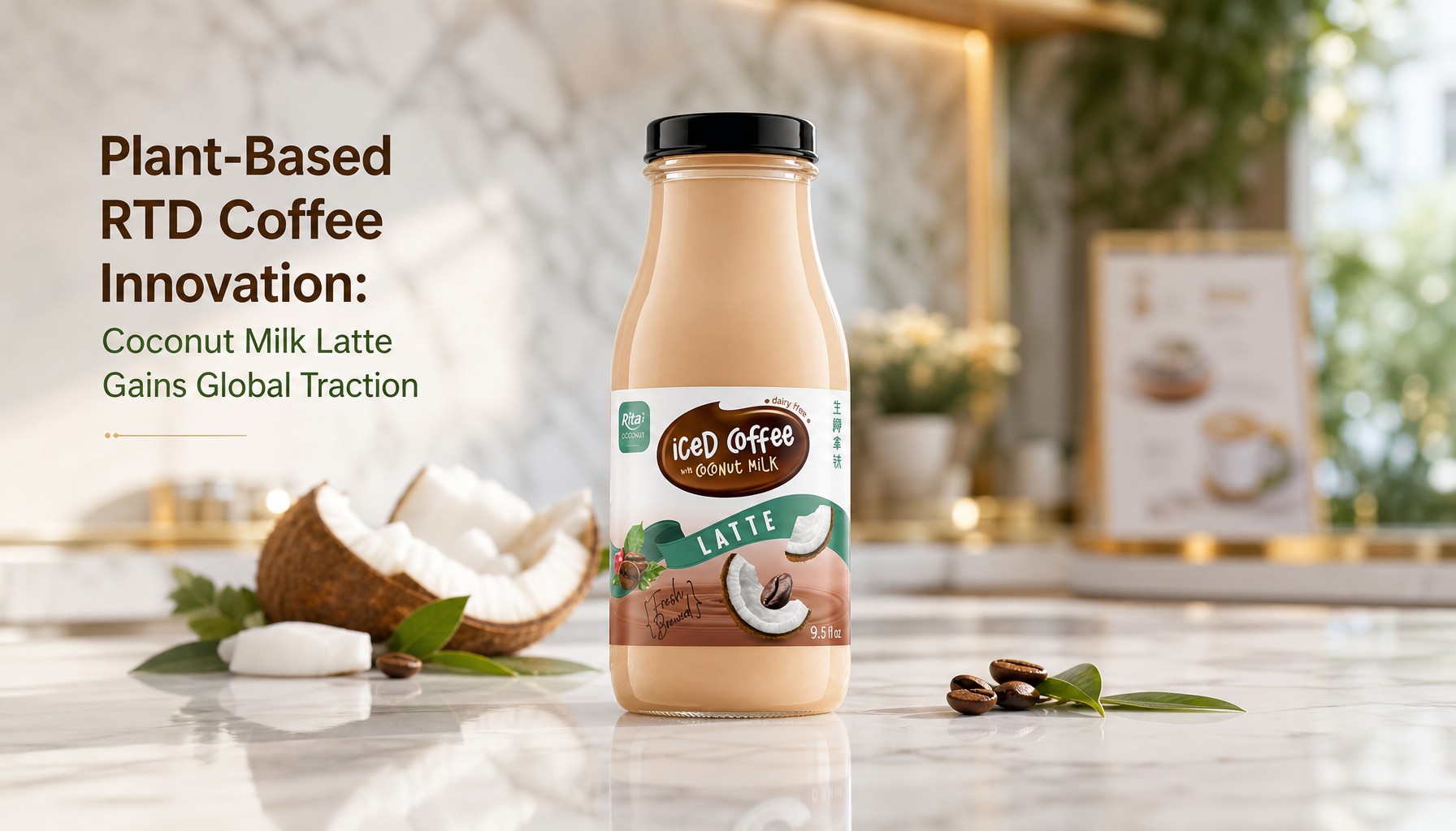 Plant-Based RTD Coffee Innovation: Coconut Milk Latte Gains Global Traction