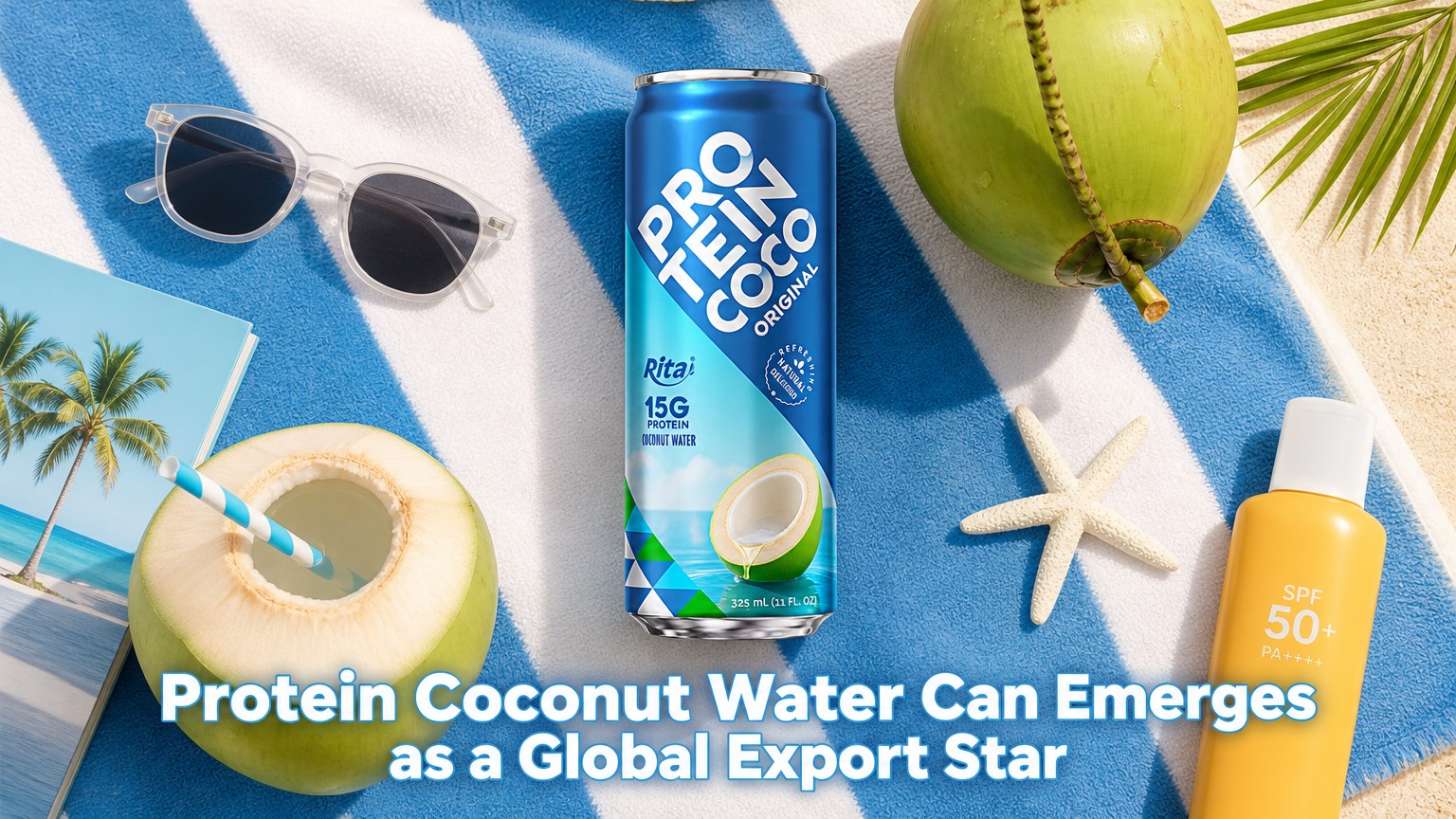 Protein Coconut Water Can Emerges as a Global Export Star