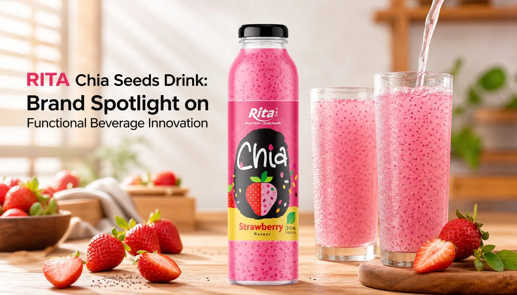 RITA Chia Seeds Drink: Brand Spotlight on Functional Beverage Innovation