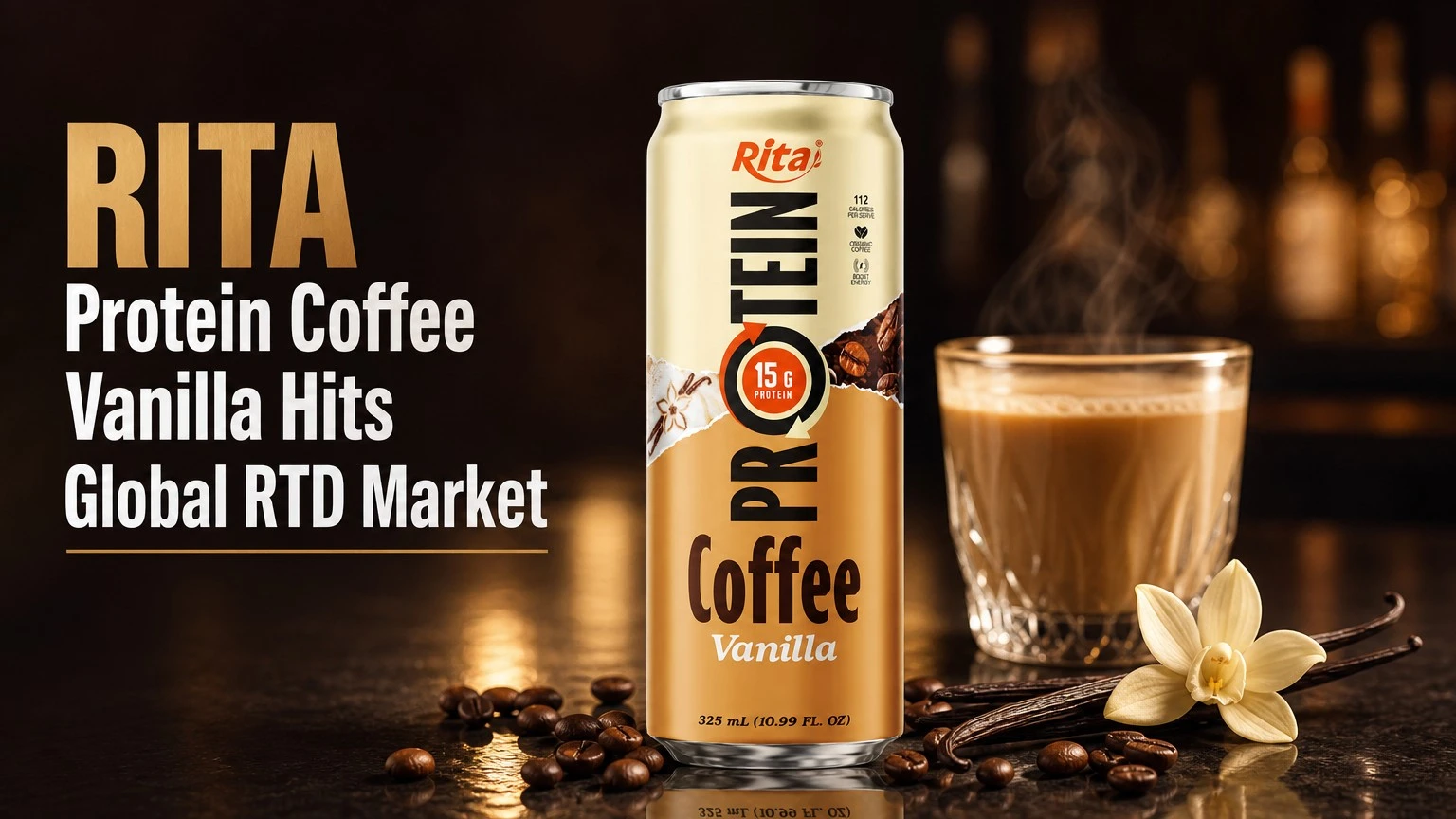 RITA Protein Coffee Vanilla Enters the Global RTD Beverage Market