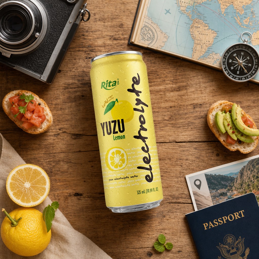 RITA Unveils Yuzu Lemon Electrolyte Water for Global Hydration Demands - Image 1