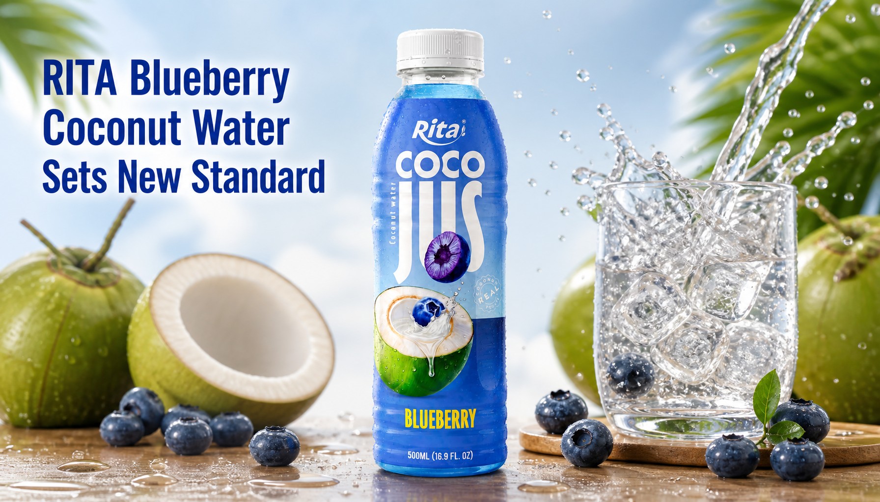 RITA’s Blueberry Coconut Water Sets New Standard for Global Buyers
