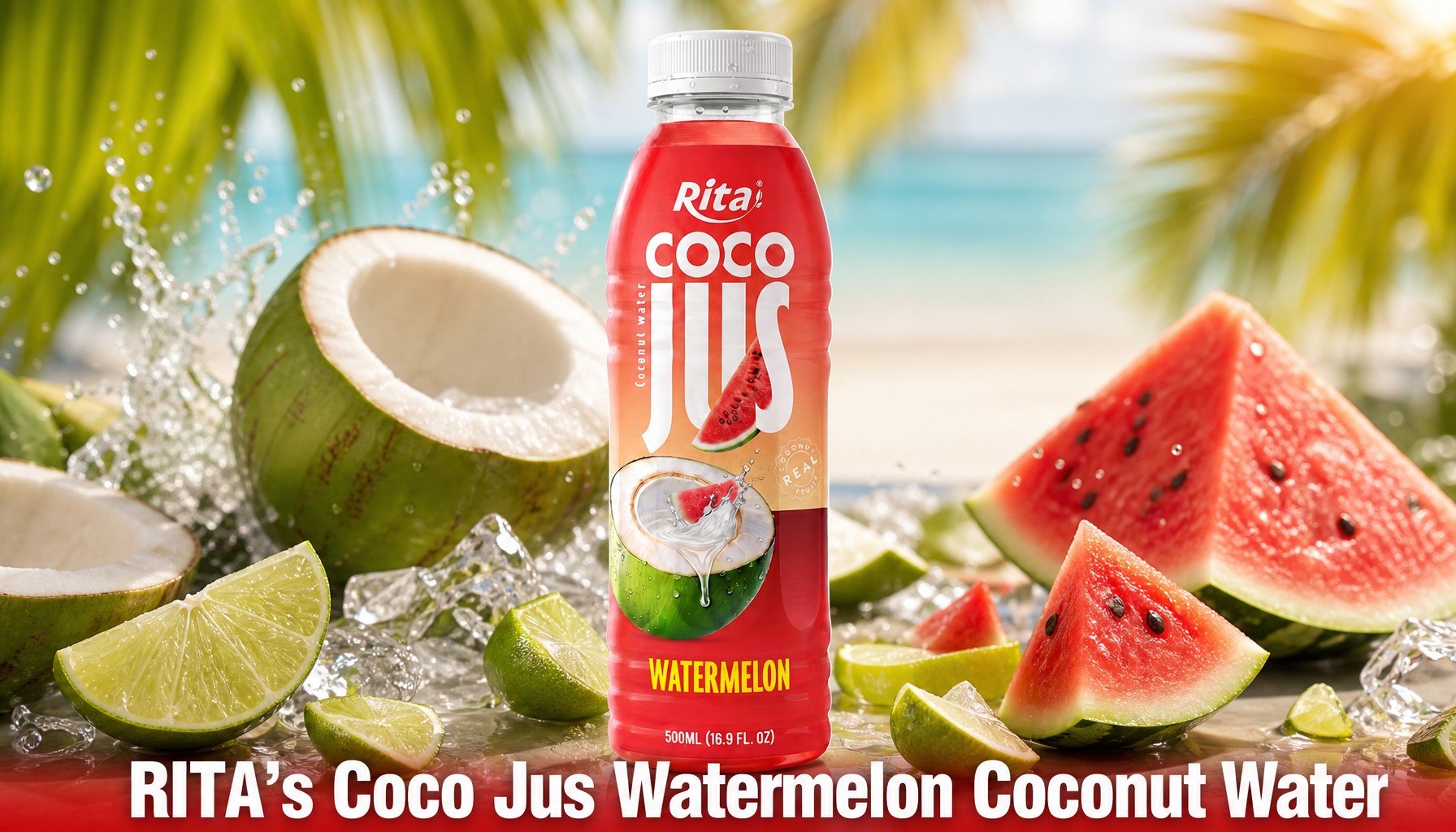 RITA’s Coco Jus Coconut Water with Watermelon for Global Markets