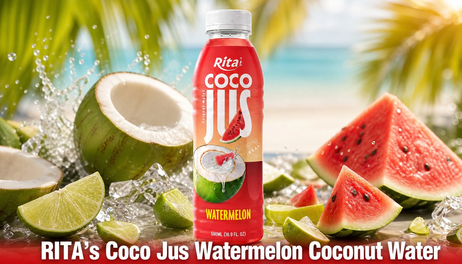 RITA’s Coco Jus Coconut Water with Watermelon for Global Markets