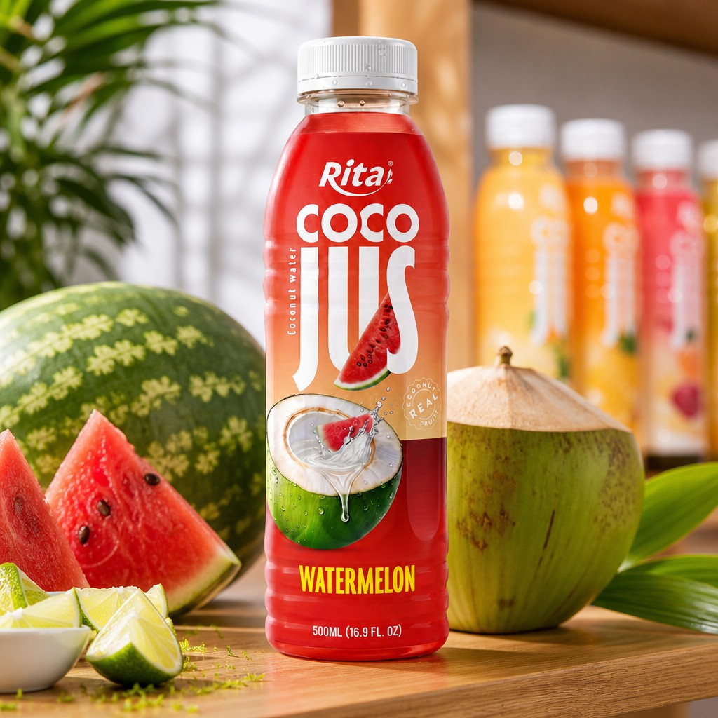 RITA’s Coco Jus Coconut Water with Watermelon for Global Markets - Image 1