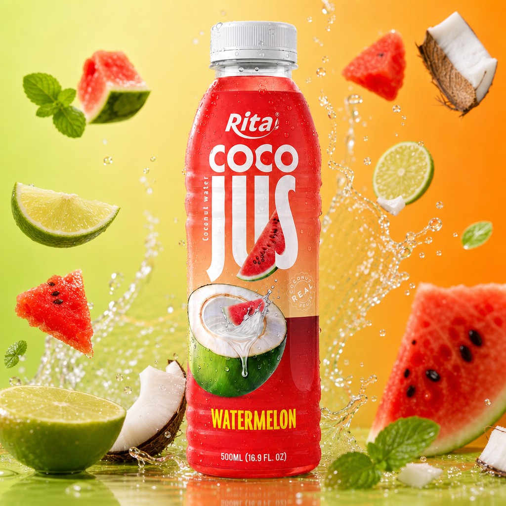 RITA’s Coco Jus Coconut Water with Watermelon for Global Markets - Image 2