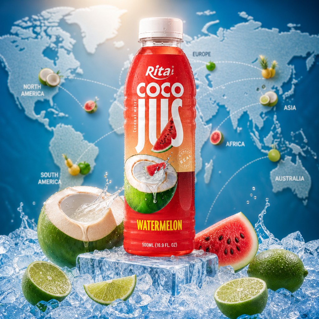 RITA’s Coco Jus Coconut Water with Watermelon for Global Markets - Image 3
