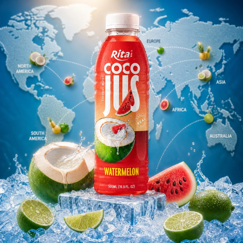 RITA’s Coco Jus Coconut Water with Watermelon for Global Markets - Image 3