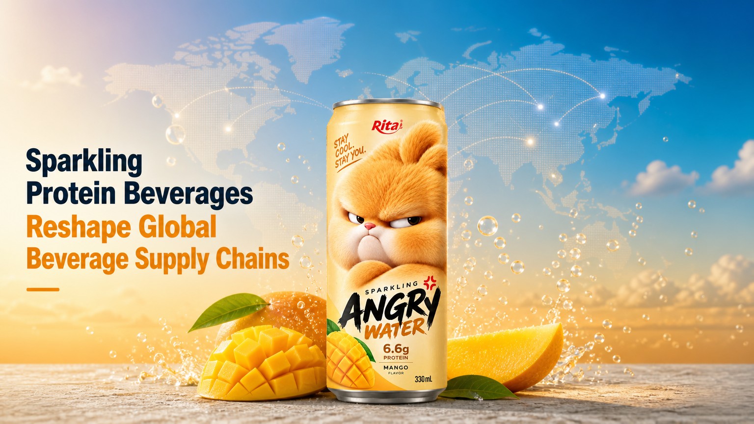 Sparkling Protein Beverages Reshape Global Beverage Supply Chains