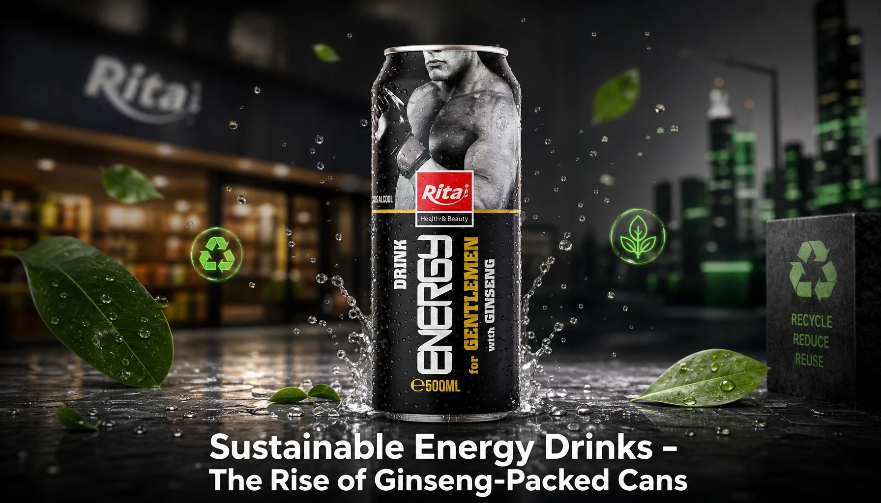 Sustainable Energy Drinks – The Rise of Ginseng-Packed Cans