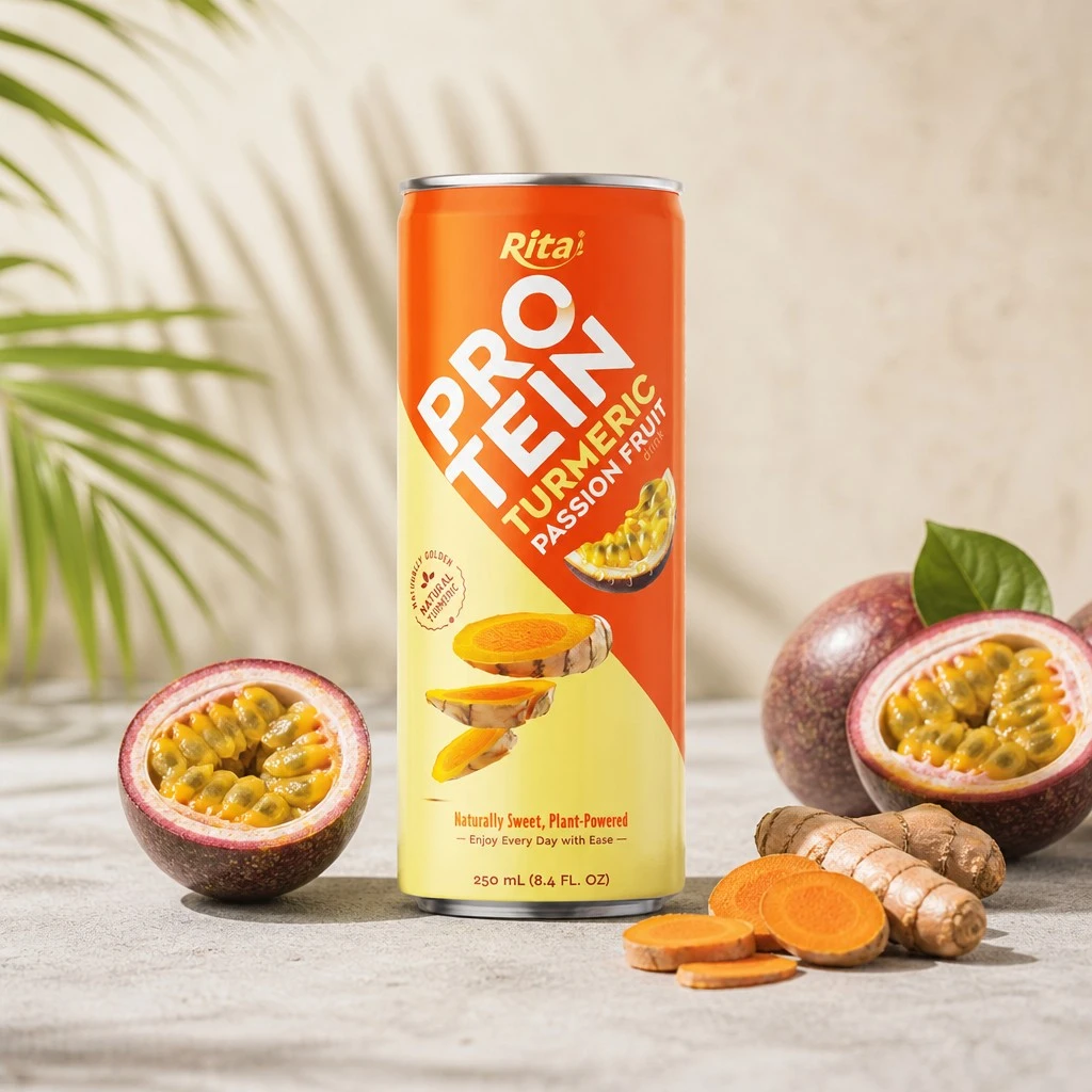 Turmeric Passion Fruit Drink Targets Global Low-Sugar Market - Image 1