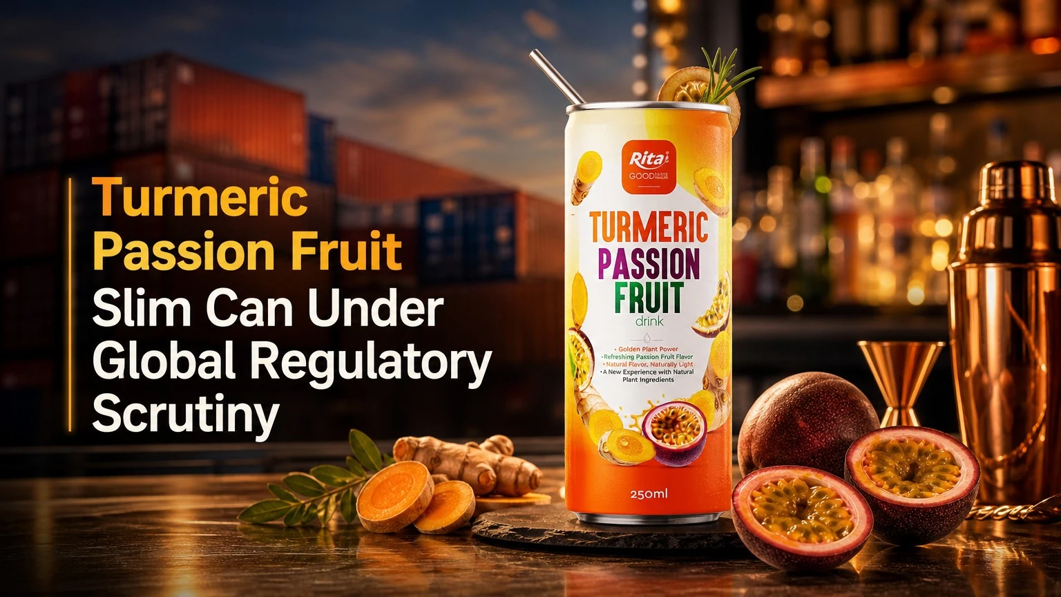 Turmeric Passion Fruit Slim Can Under Global Regulatory Scrutiny