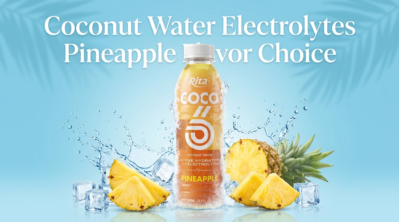 Why Consumers Are Choosing Coconut Water With Electrolytes and Pineapple Flavor