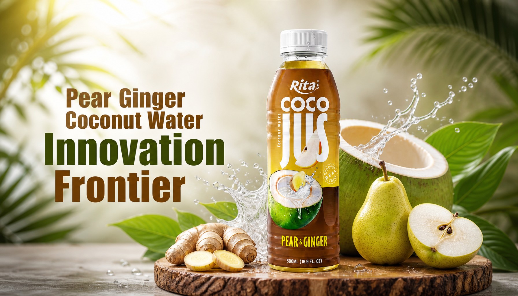 Why Pear and Ginger Are the New Frontier of Coconut Water Innovation