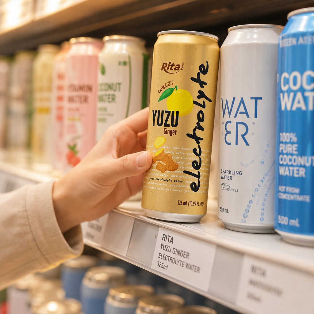 Yuzu Ginger Electrolyte Water Leads Global Low-Sugar Hydration Trend - Image 1