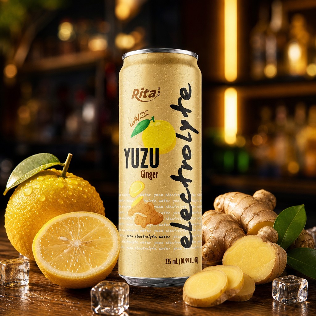 Yuzu Ginger Electrolyte Water Leads Global Low-Sugar Hydration Trend - Image 2