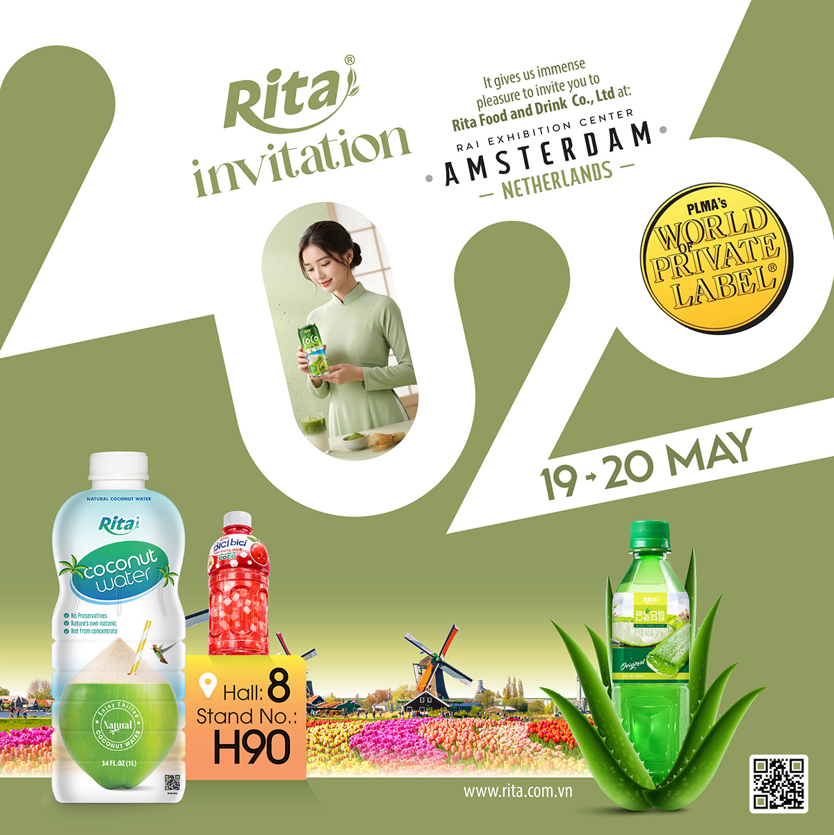 PLMA Amsterdam 2026 Expanding Global Private Label Beverage Partnerships invitation
