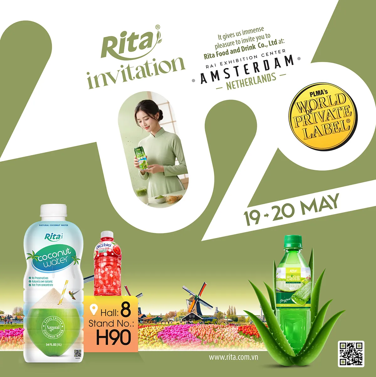 PLMA Amsterdam 2026 Expanding Global Private Label Beverage Partnerships invitation