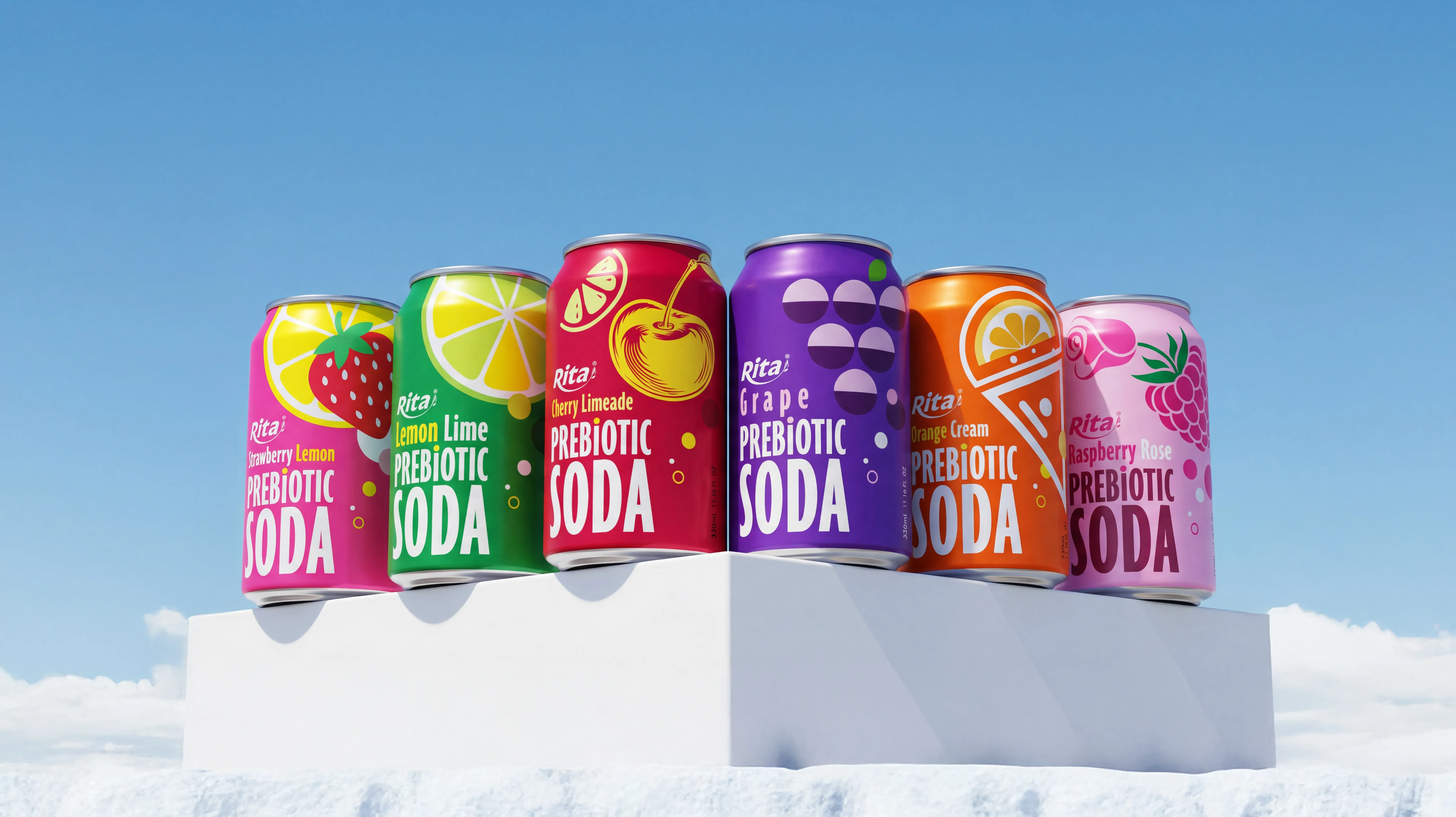 Rita Prebiotic Soda All Flavor 330ml