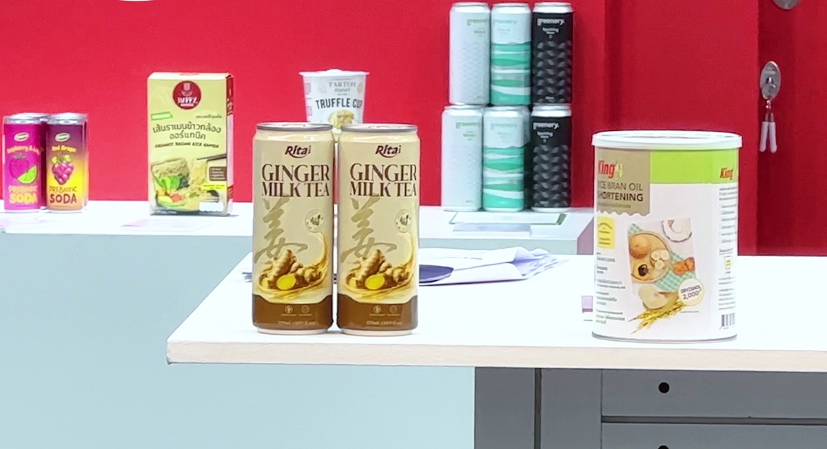 Premium Ginger Milk Tea Drink 325ml Can