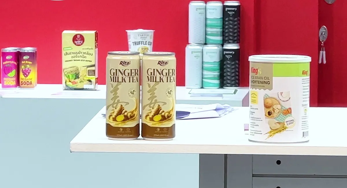Premium Ginger Milk Tea Drink 325ml Can