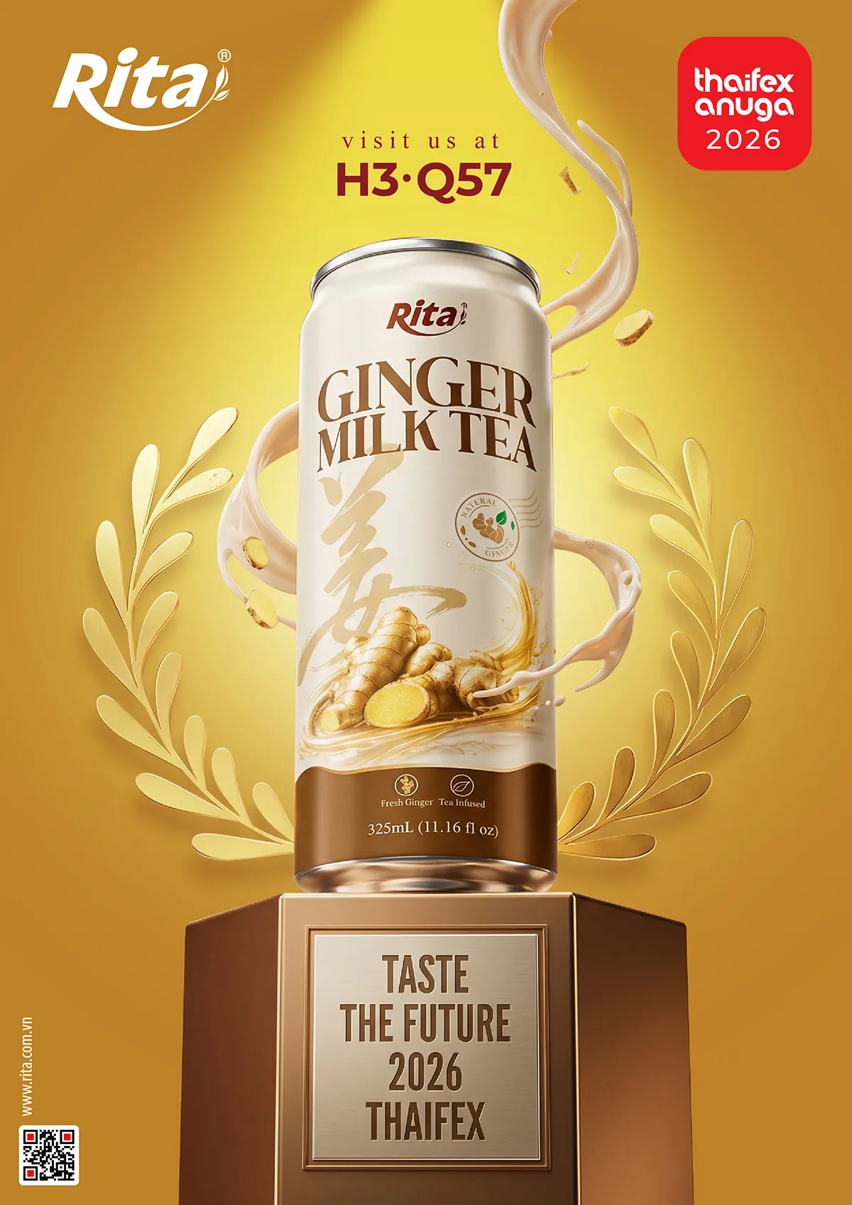 Rita Ginger Milk Tea