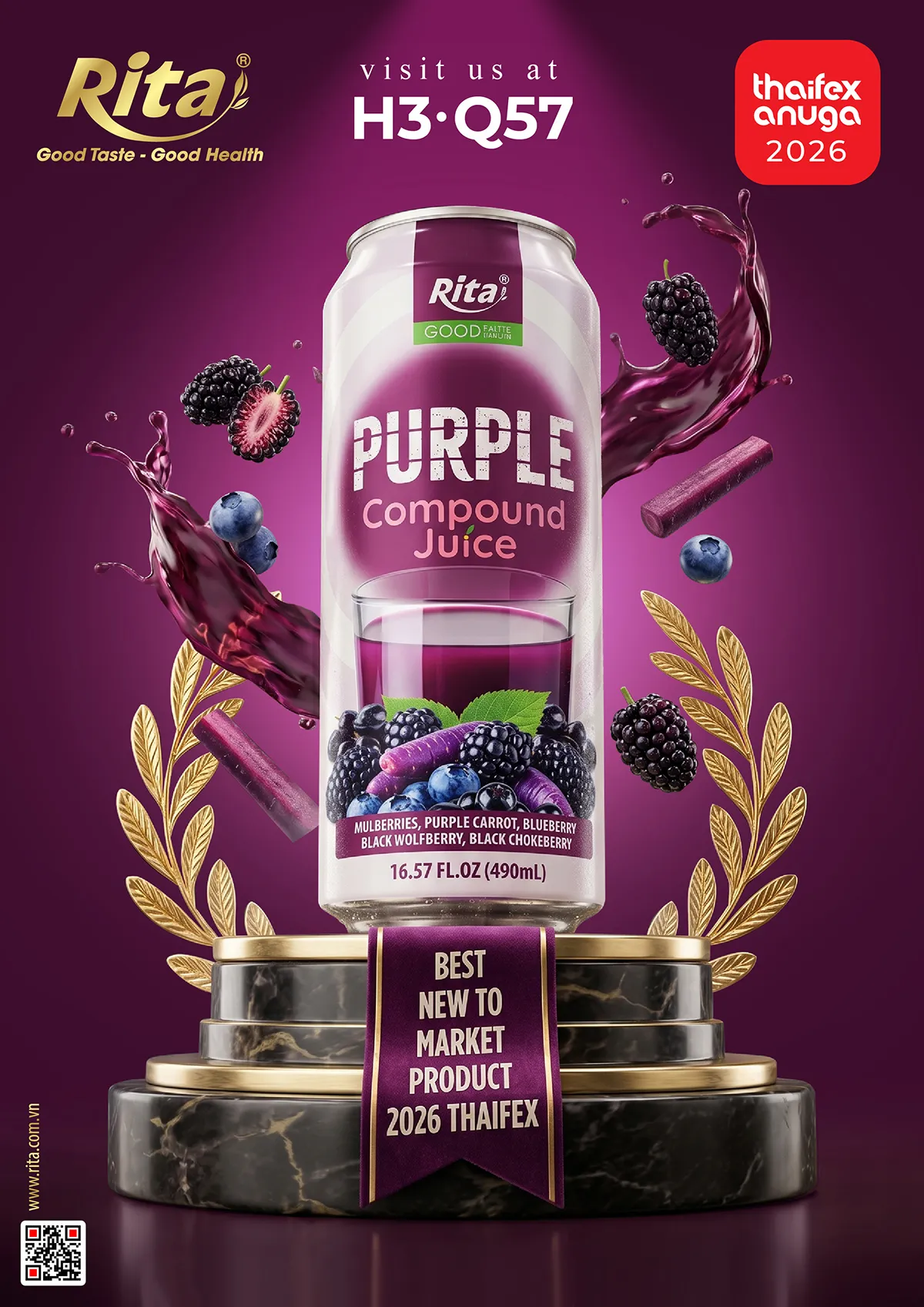 Rita Purple Compound Juice