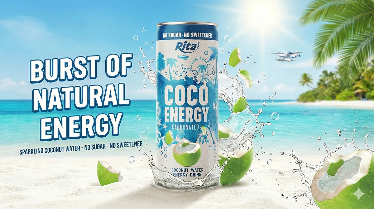 Rita Sparkling Energy Bubbly Power for a New Generation of Drinks