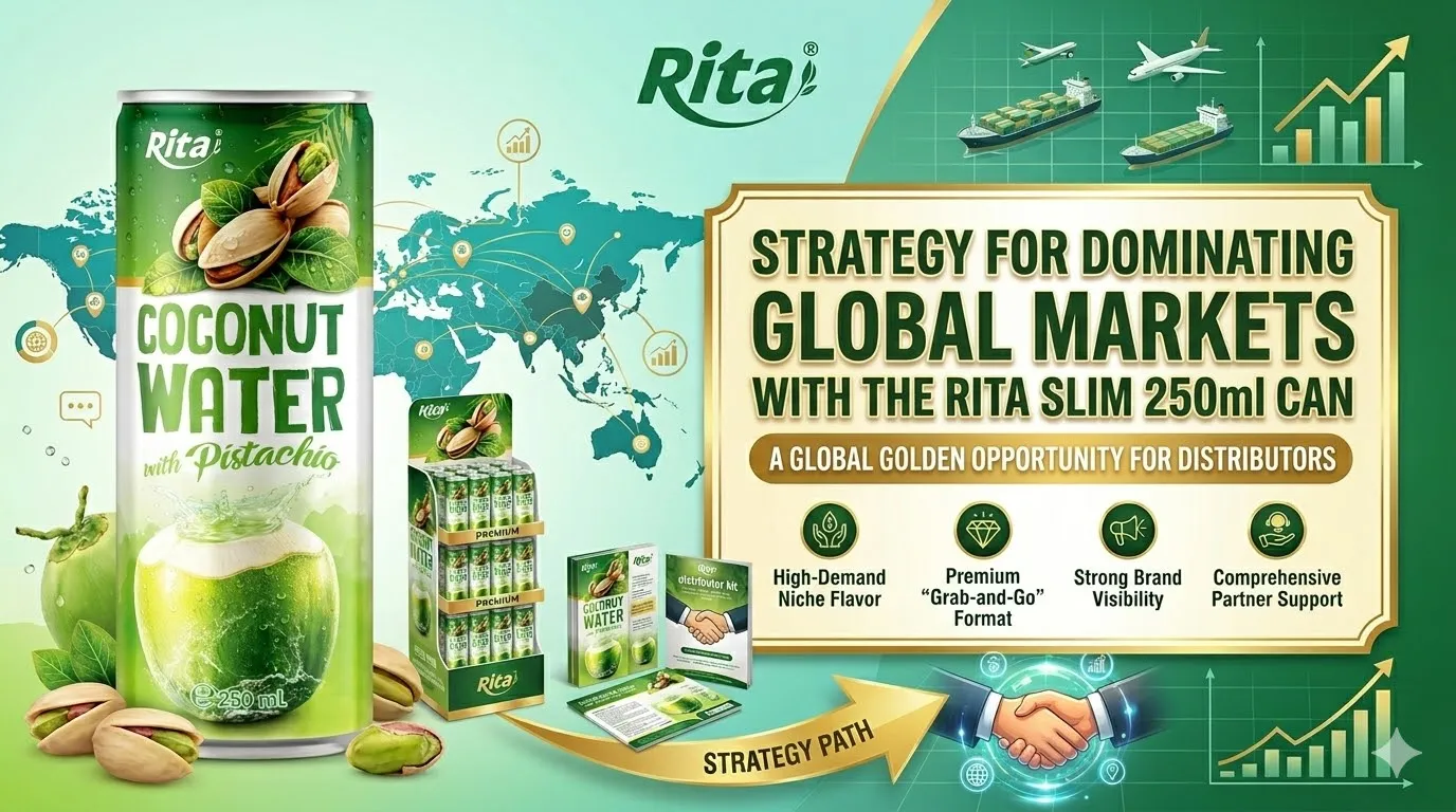 Strategy for Conquering the Export Market with the Slim 250ml Can – A Golden Opportunity for Distributors