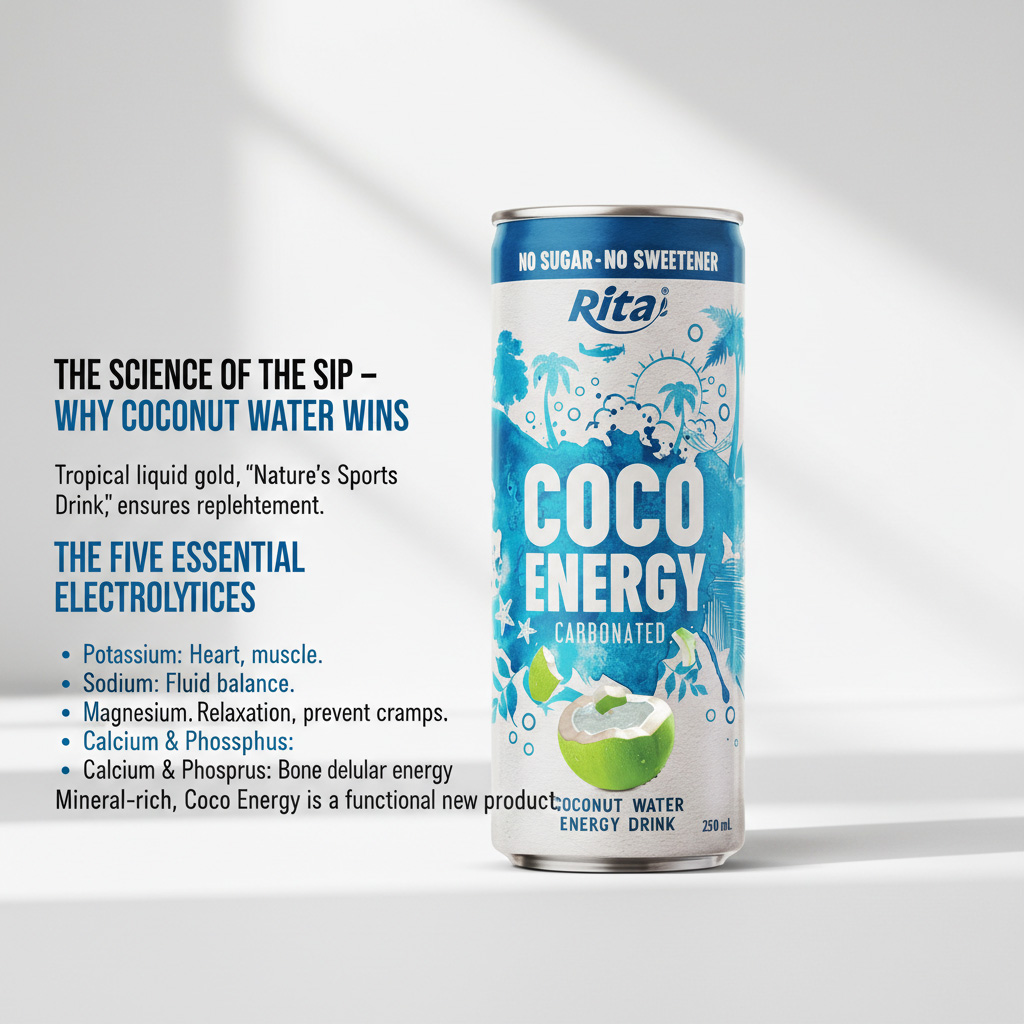The Science of the Sip Why Coconut Water Wins