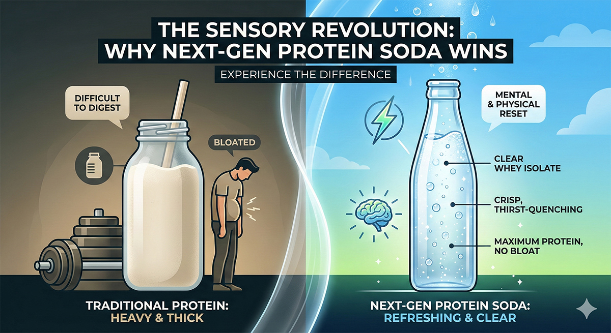 The Sensory Revolution Why Next Gen Protein Soda Wins
