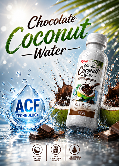 Chocolate coconut water ACF