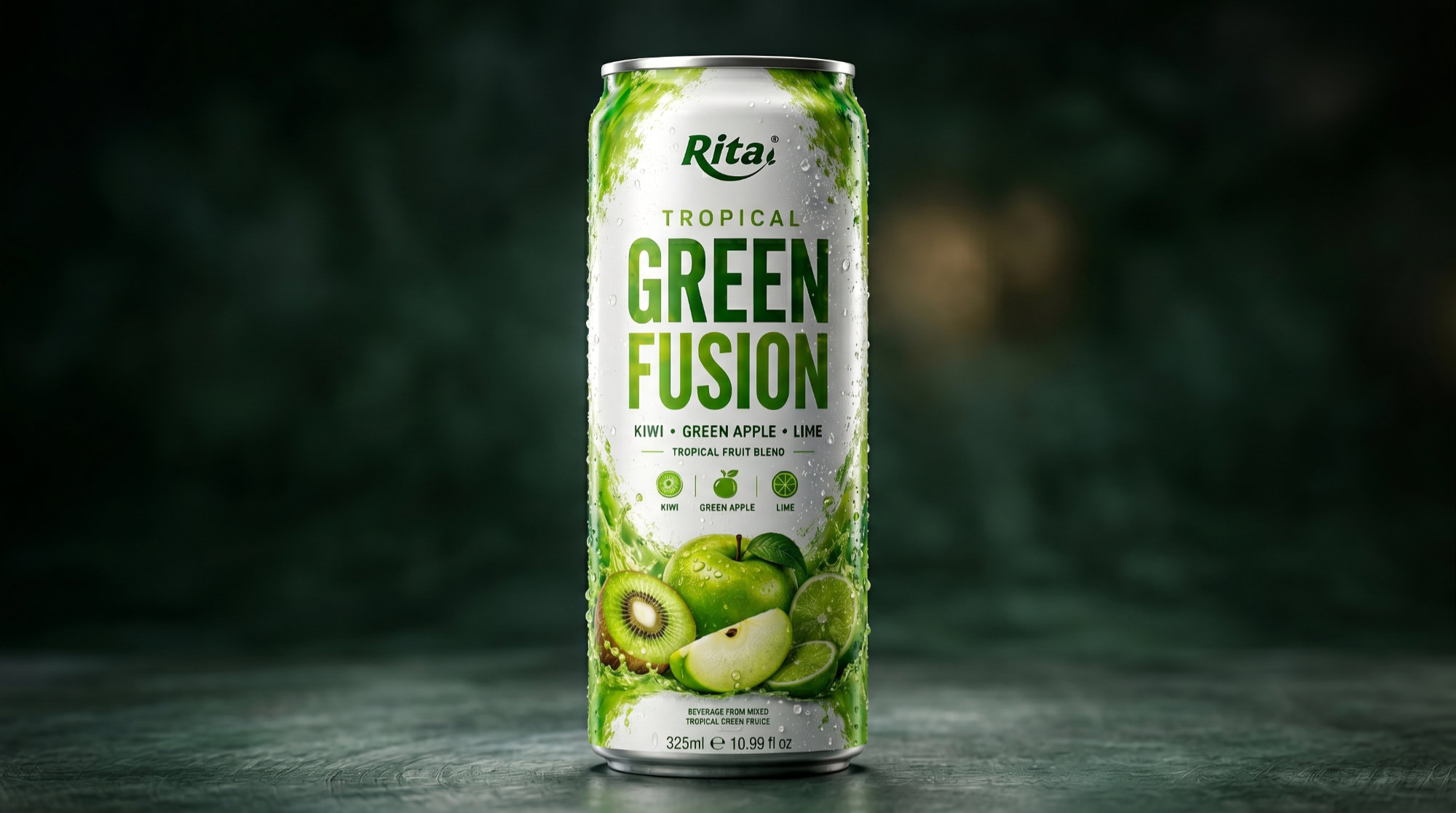 GREEN FUSION Tropical Fruit Blend Drink Poster 1