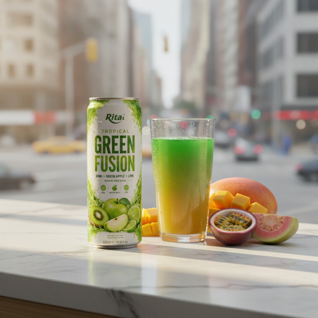The Rising Popularity of Tropical Fruit Blend Drinks in the USA