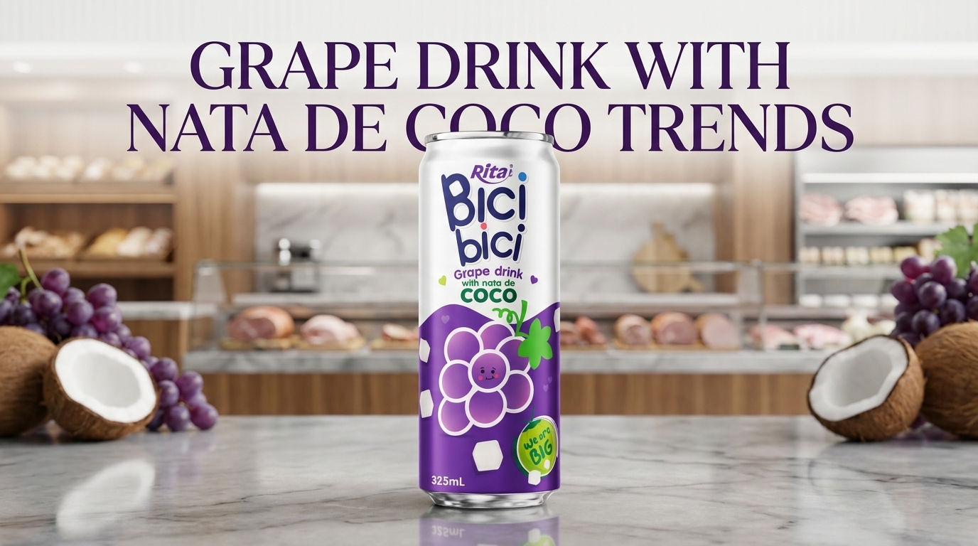 GRAPE DRINK WITH NATA DE COCO TRENDS