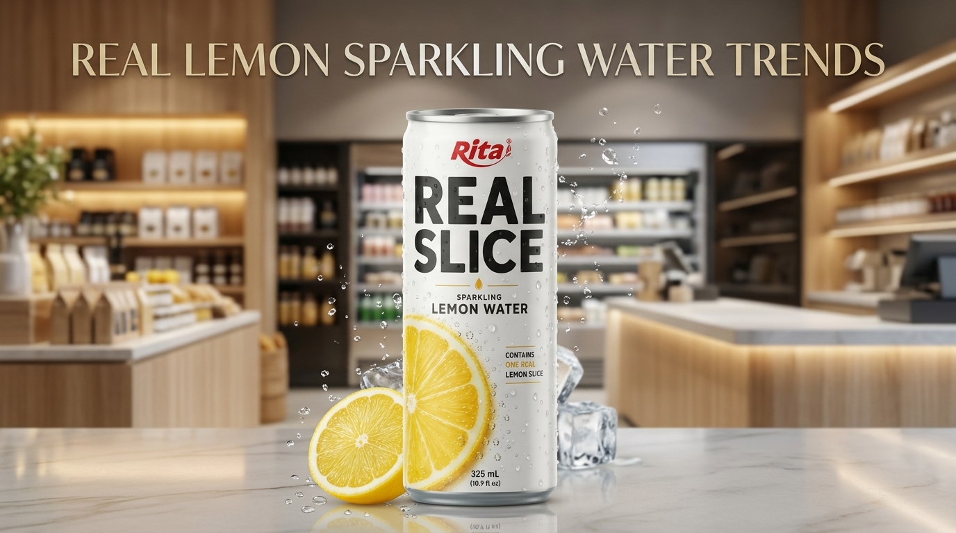 REAL LEMON SPARKLING WATER TRENDS