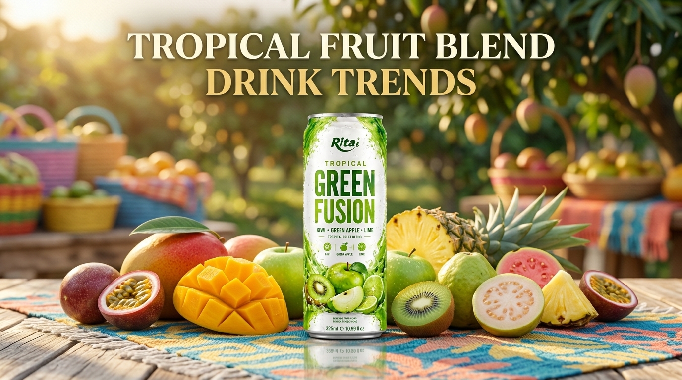 TROPICAL FRUIT BLEND DRINK TRENDS