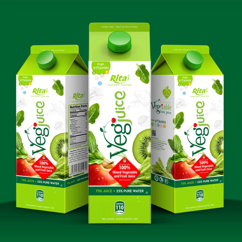Wholesale Fruit juice mixed Vegetable juice RITA Premium Beverage