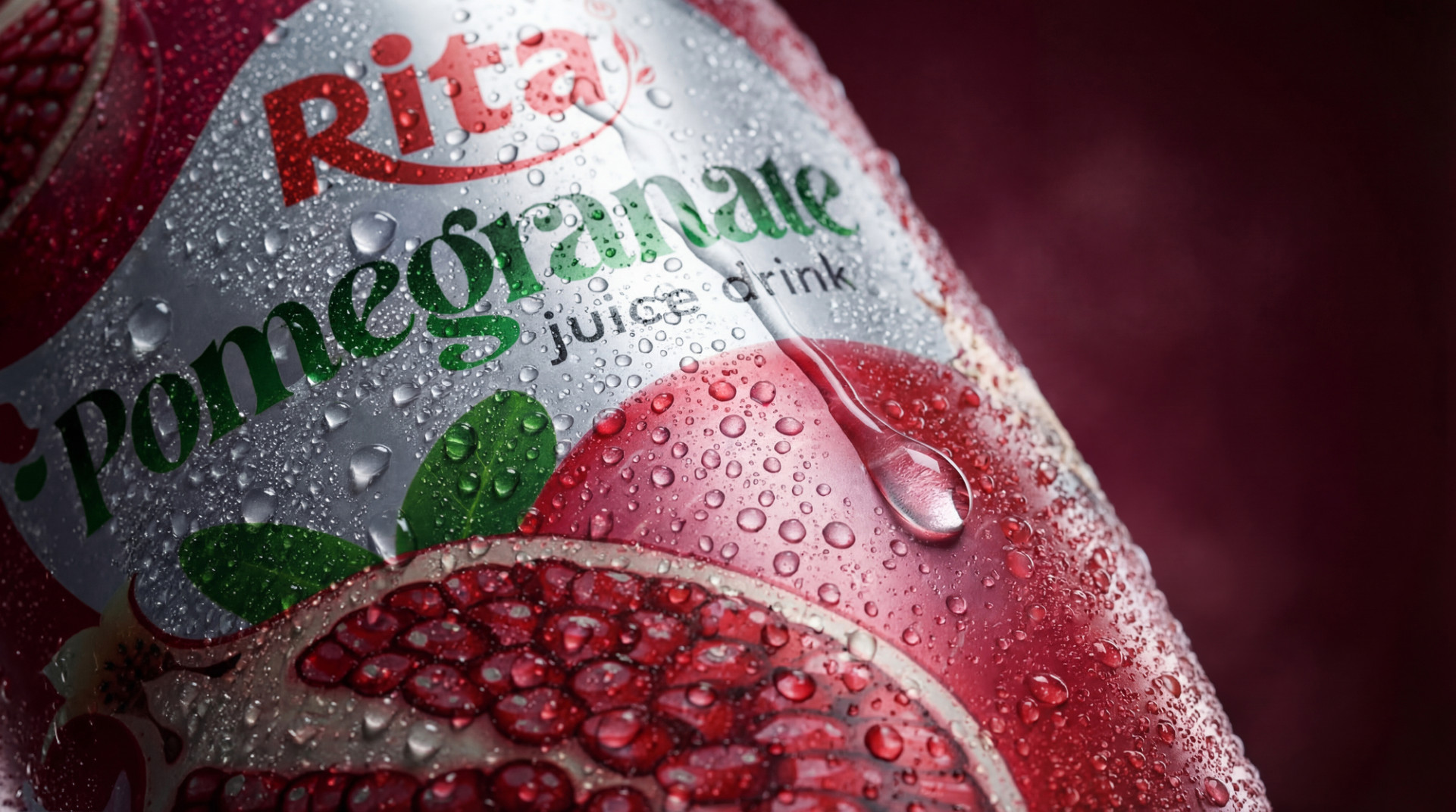 Rita Pomegranate Juice Natural Healthy Fresh Fruit