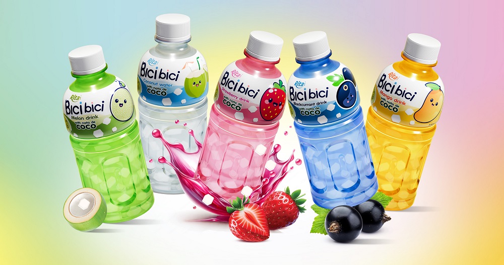 Rita Bici Bici - Fruit Juice with nata de coco Rita Bici Bici - Fruit Juice with nata de coco