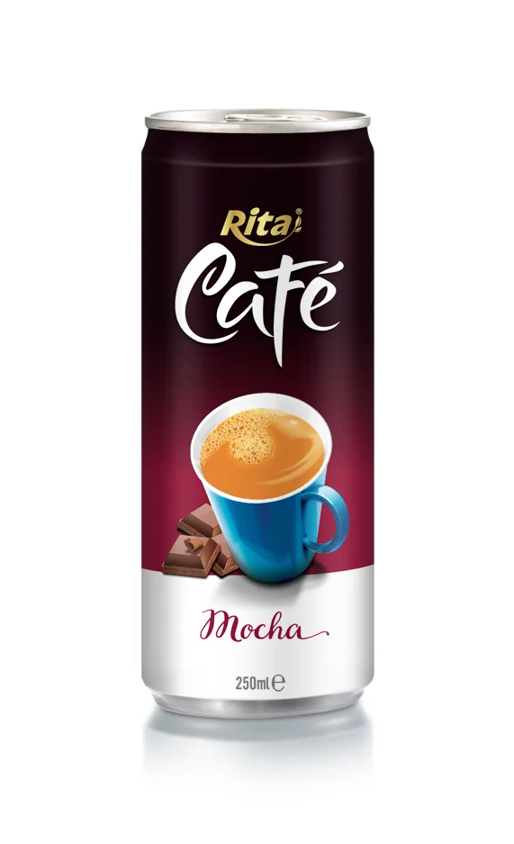 250ml Canned Mocha Coffee RITA brand RITA Beverage